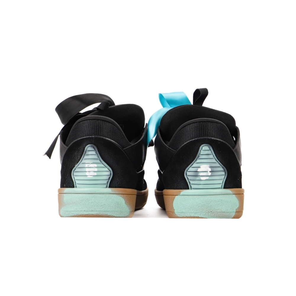 Gallery Dept. x Lanvin Curb Reps Sneakers Paint Drip Black,LANVIN SHOES Reps,Other Brand Reps Sneakers