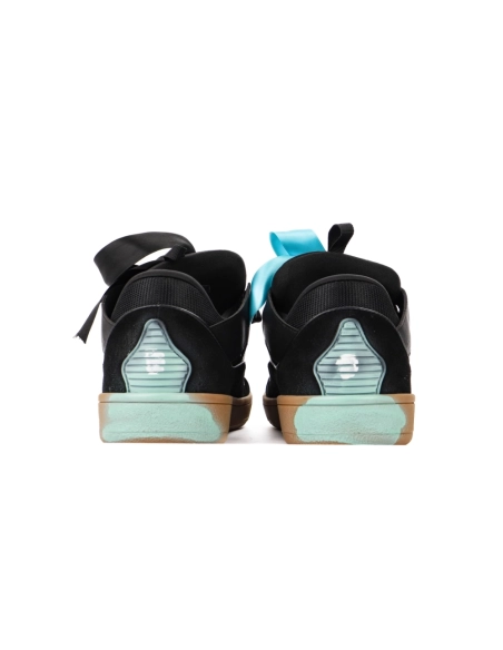 Gallery Dept. x Lanvin Curb Reps Sneakers Paint Drip Black,LANVIN SHOES Reps,Other Brand Reps Sneakers