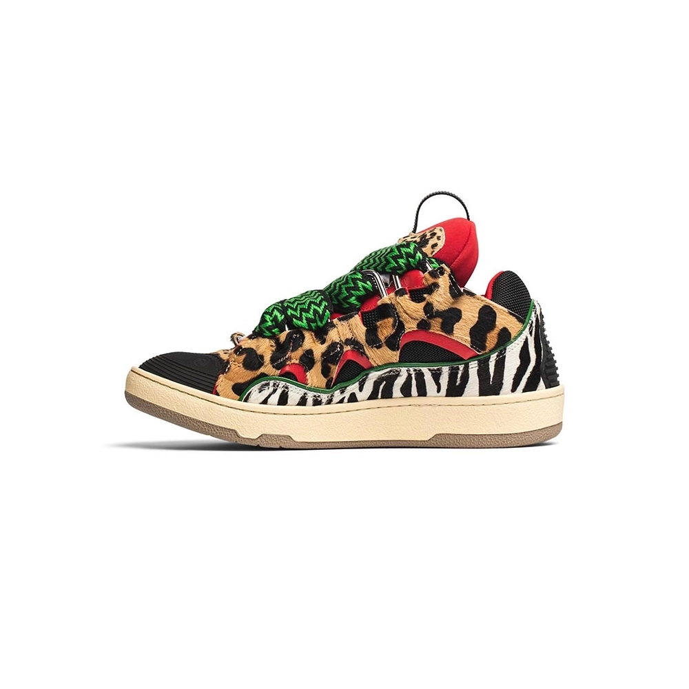Lanvin Curb Sneaker Animal Print,LANVIN SHOES Reps,Other Brand Reps Sneakers
