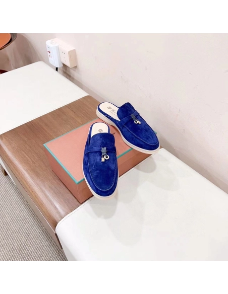 Loro Piana Babouche Charms Walk Moccasin Slippers,LORO PIANA SHOSE,Other Brand Reps Sneakers