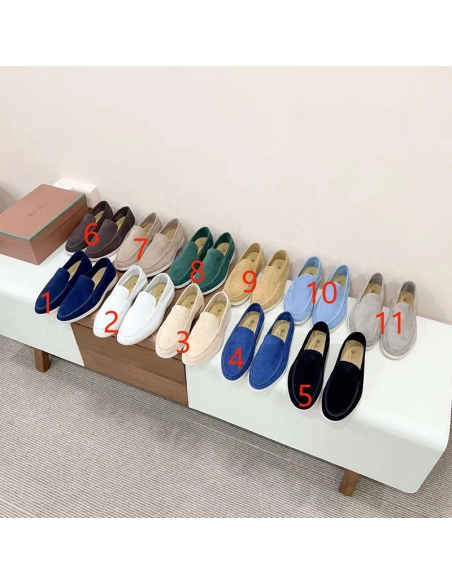 LORO PIANA Summer Walk Loafer In Sorbet,LORO PIANA SHOSE,Other Brand Reps Sneakers