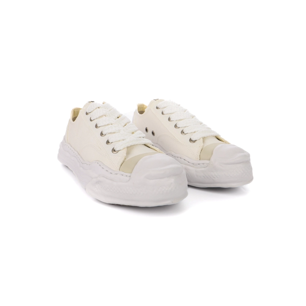 Maison Mihara Yasuhiro Hank OG Sole Canvas Low White,MAISON MIHARA YASUHIRO,Other Brand Reps Sneakers