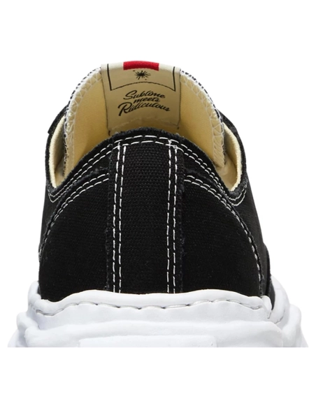 Maison Mihara Yasuhiro Hank OG Sole Canvas Low Black,MAISON MIHARA YASUHIRO,Other Brand Reps Sneakers