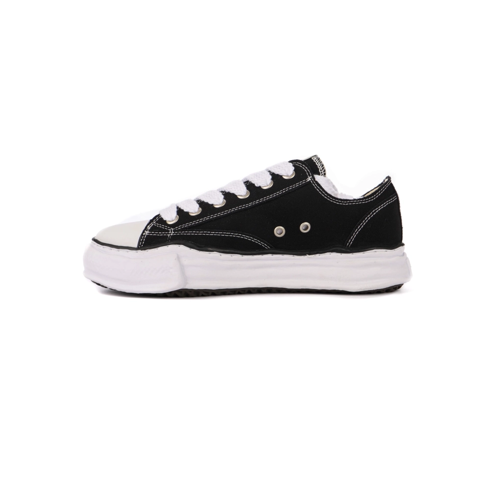 MAISON MIHARA YASUHIRO Peterson Original Canvas LowTop Reps Sneakers Black,MAISON MIHARA YASUHIRO,Other Brand Reps Sneakers