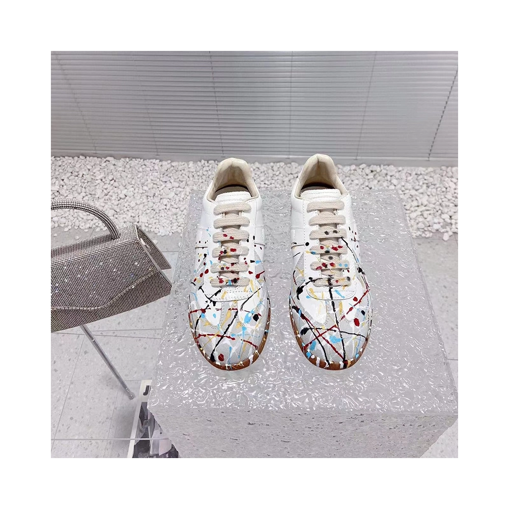 Maison Margiela Replica White Painter,MAISON MARGIELA,Other Brand Reps Sneakers