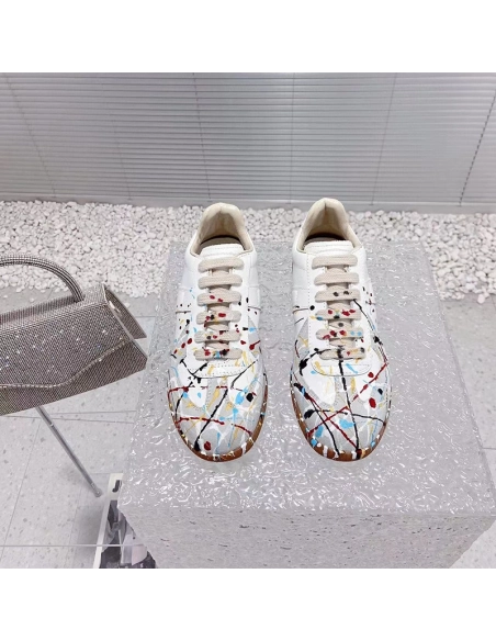 Maison Margiela Replica White Painter,MAISON MARGIELA,Other Brand Reps Sneakers