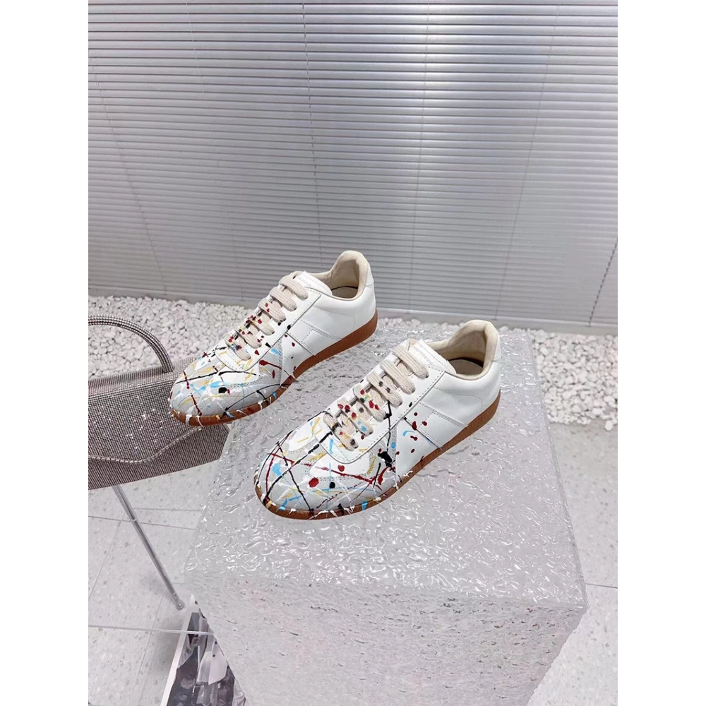 Maison Margiela Replica White Painter,MAISON MARGIELA,Other Brand Reps Sneakers