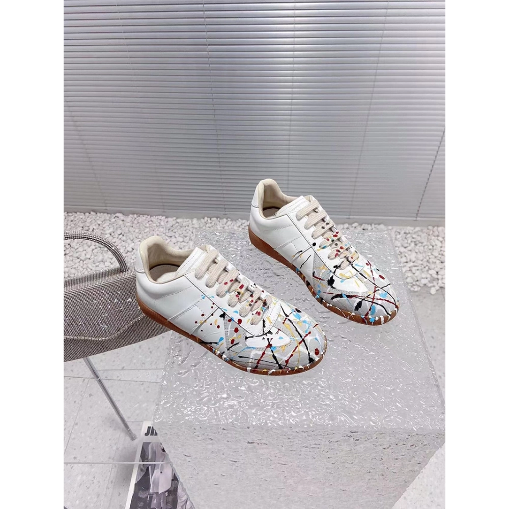 Maison Margiela Replica White Painter,MAISON MARGIELA,Other Brand Reps Sneakers
