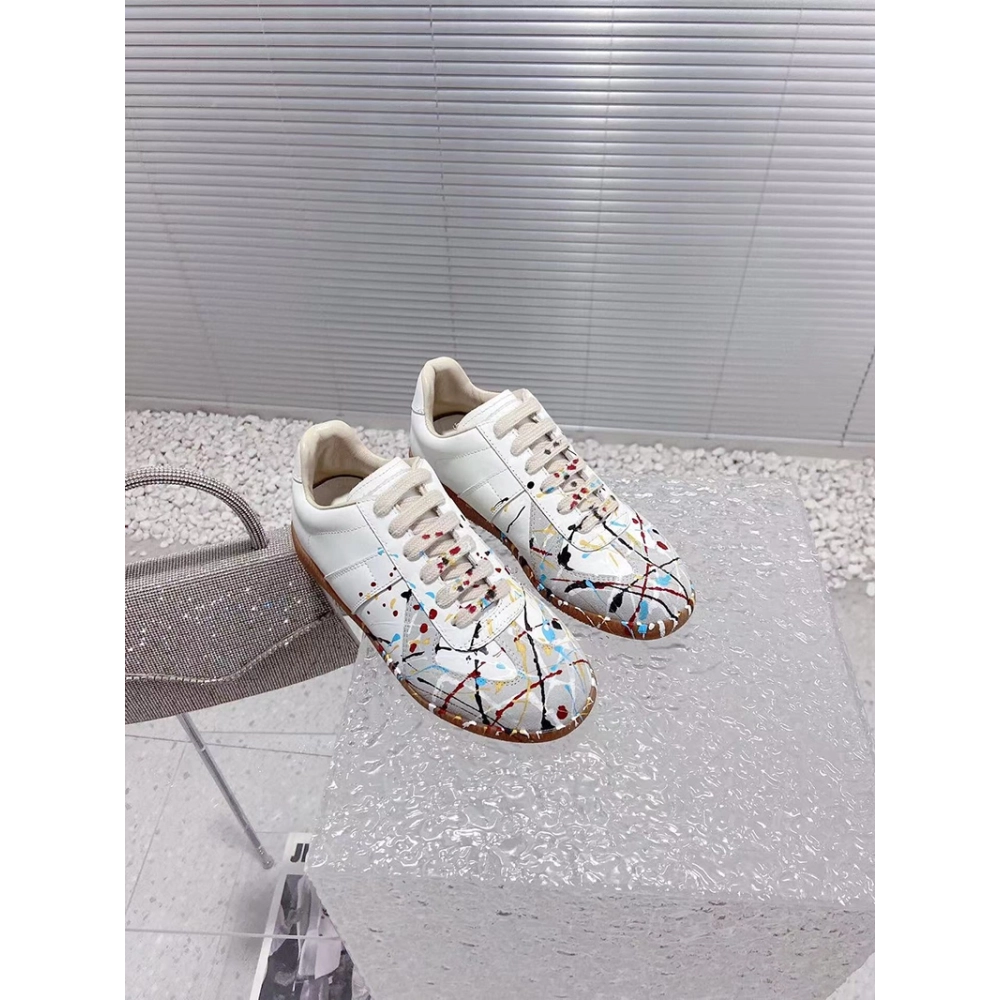 Maison Margiela Replica White Painter,MAISON MARGIELA,Other Brand Reps Sneakers