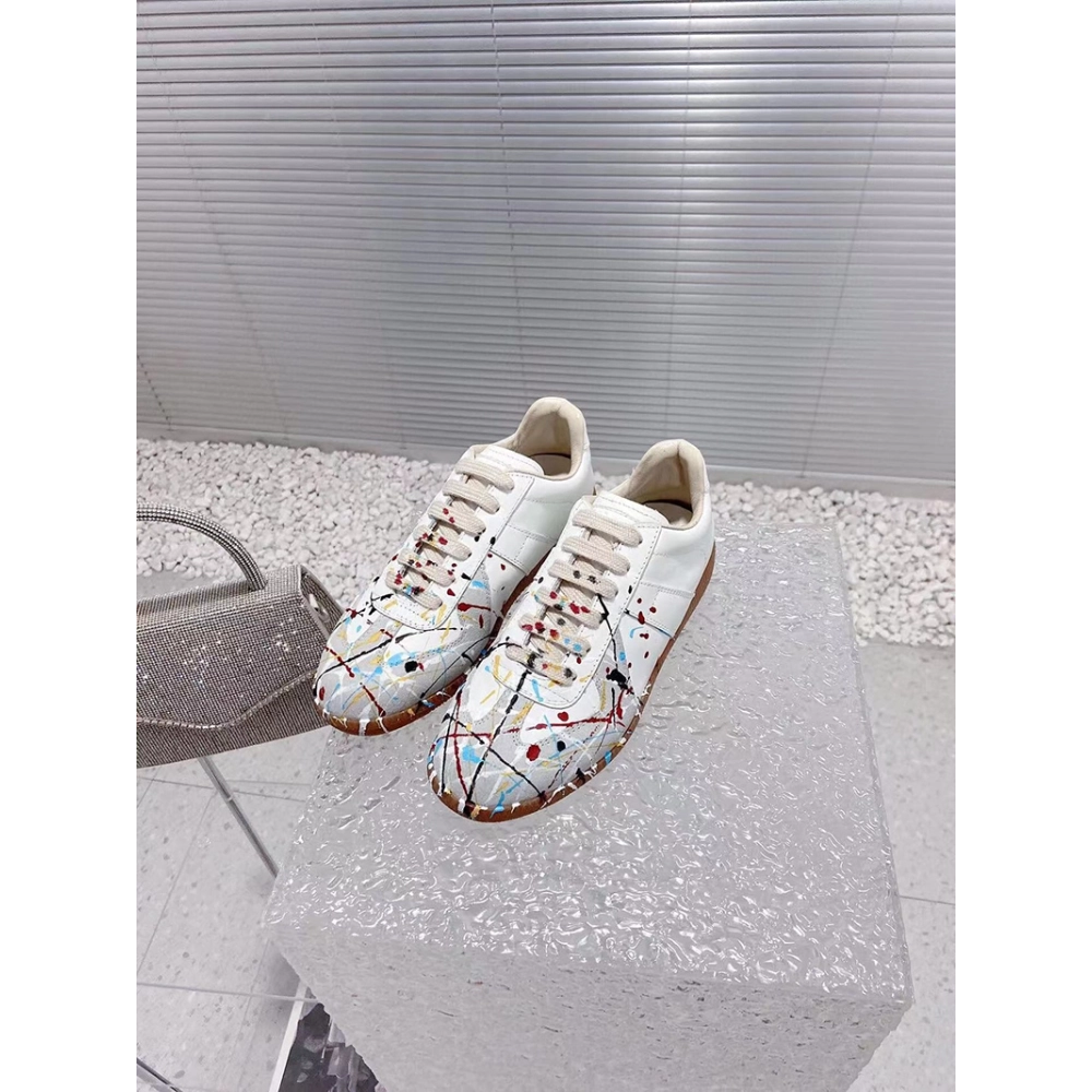 Maison Margiela Replica White Painter,MAISON MARGIELA,Other Brand Reps Sneakers