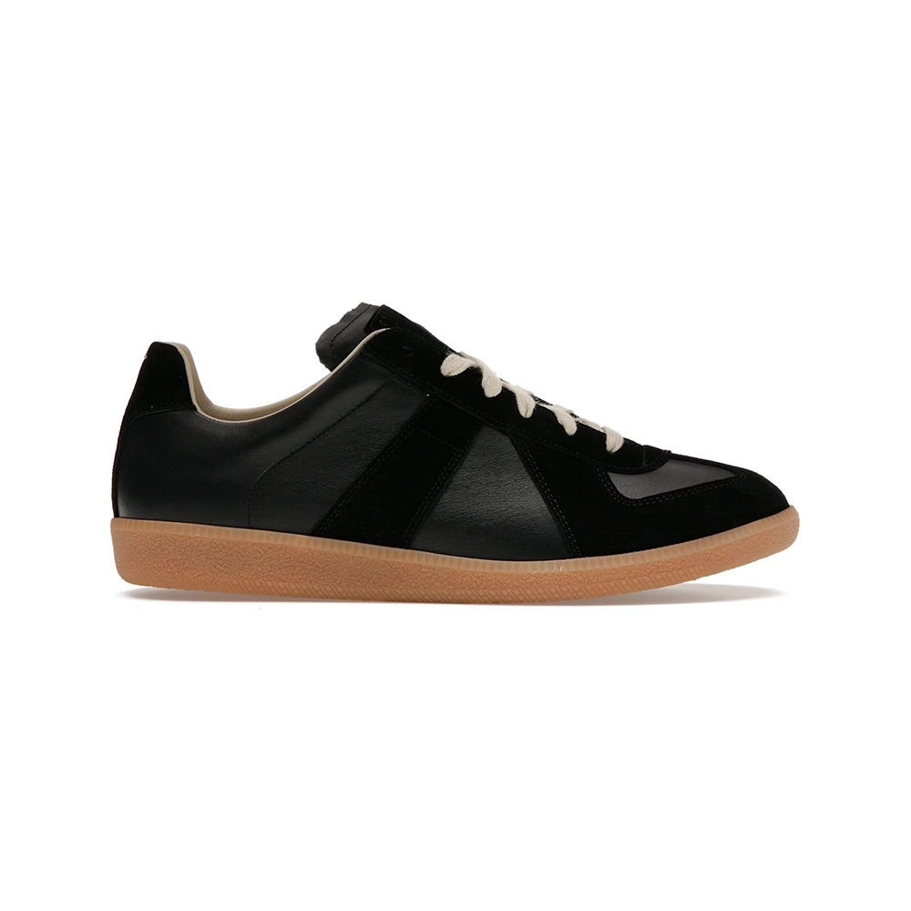 Maison Margiela Replica German Army Trainer Black Gum,MAISON MARGIELA,Other Brand Reps Sneakers