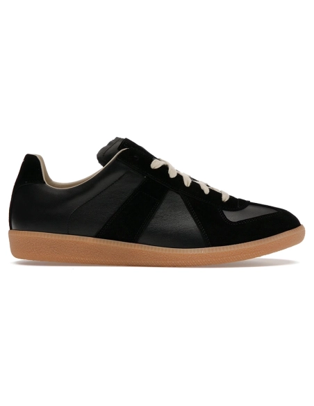 Maison Margiela Replica German Army Trainer Black Gum,MAISON MARGIELA,Other Brand Reps Sneakers