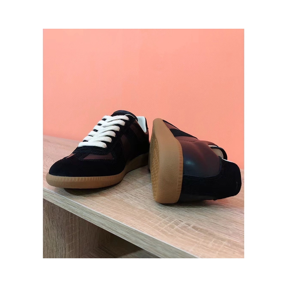 Maison Margiela Replica German Army Trainer Black Gum,MAISON MARGIELA,Other Brand Reps Sneakers