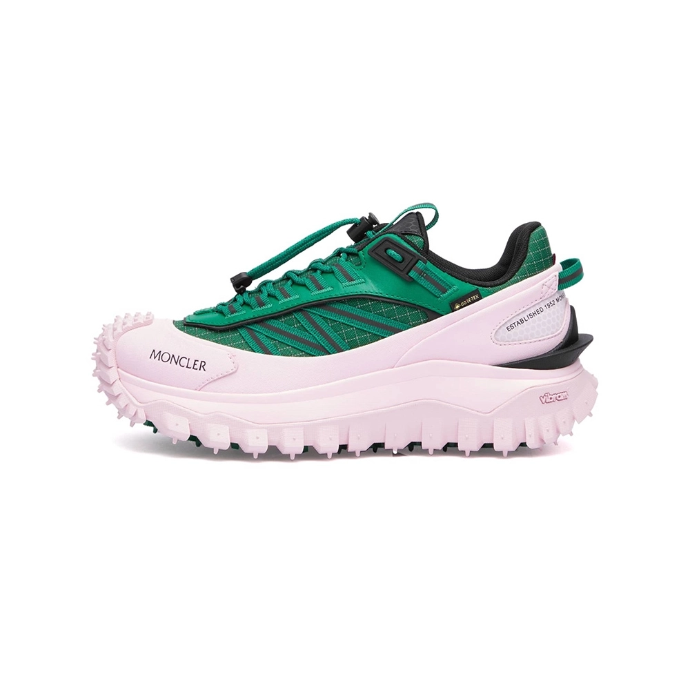 Moncler Trailgrip GORETEX Pink Green,MONCLER SNEAKERS,Other Brand Reps Sneakers