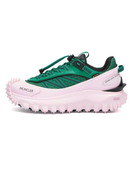 Moncler Trailgrip GORETEX Pink Green,MONCLER SNEAKERS,Other Brand Reps Sneakers