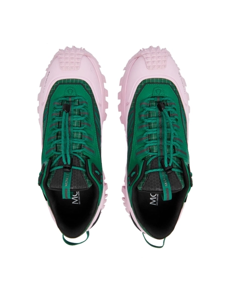 Moncler Trailgrip GORETEX Pink Green,MONCLER SNEAKERS,Other Brand Reps Sneakers