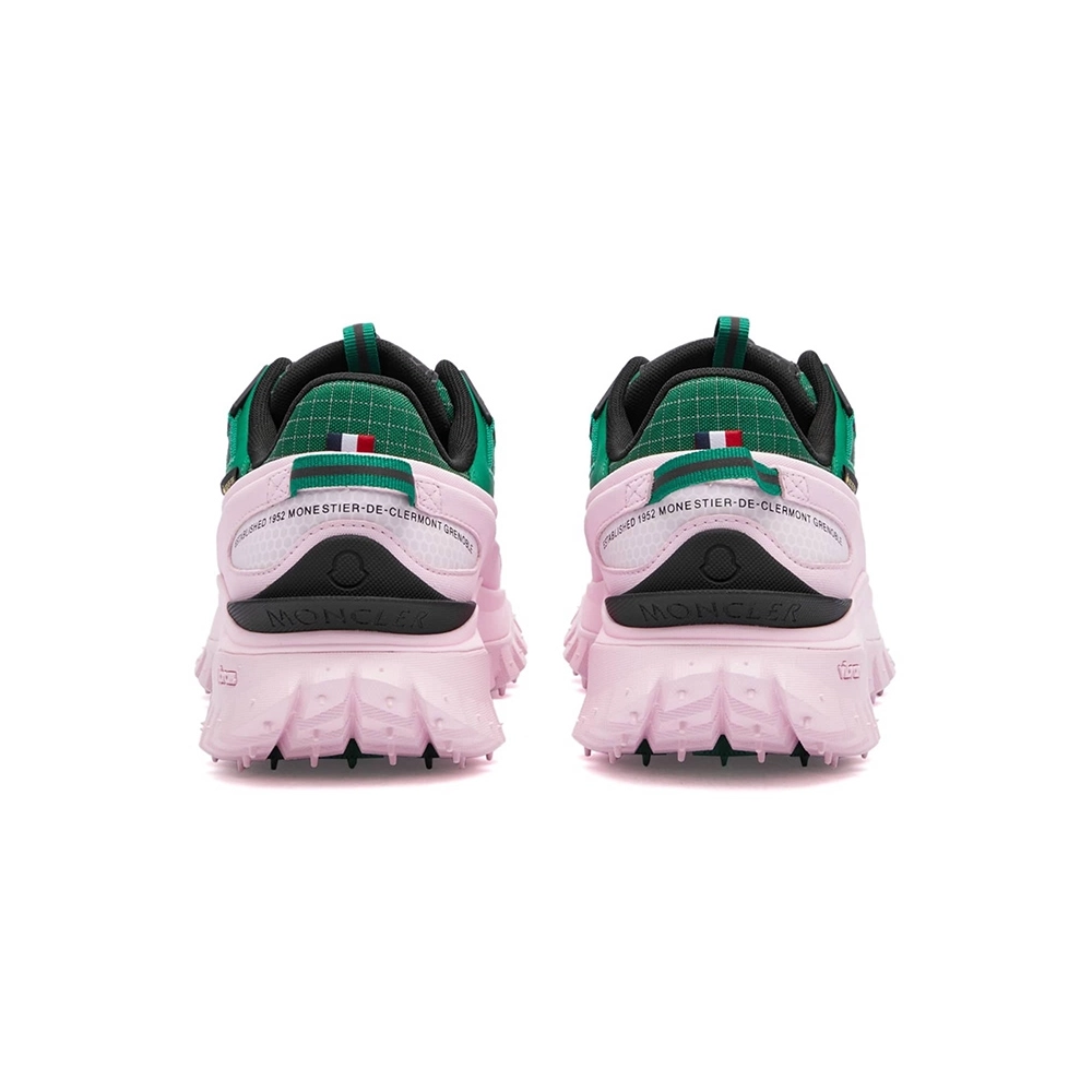 Moncler Trailgrip GORETEX Pink Green,MONCLER SNEAKERS,Other Brand Reps Sneakers