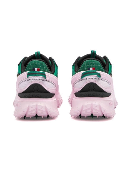 Moncler Trailgrip GORETEX Pink Green,MONCLER SNEAKERS,Other Brand Reps Sneakers