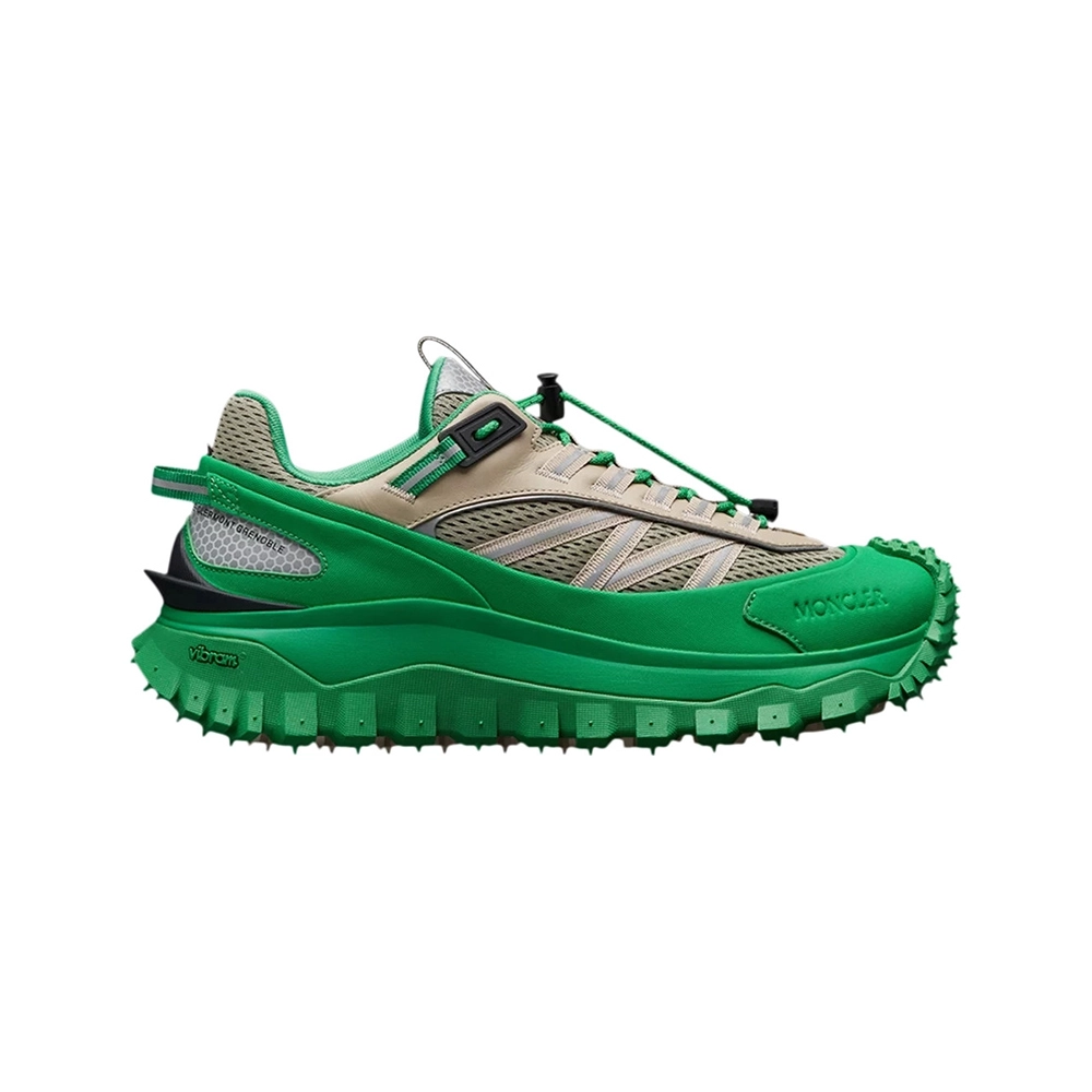 Moncler Trailgrip Low Light Beige Green,MONCLER SNEAKERS,Other Brand Reps Sneakers