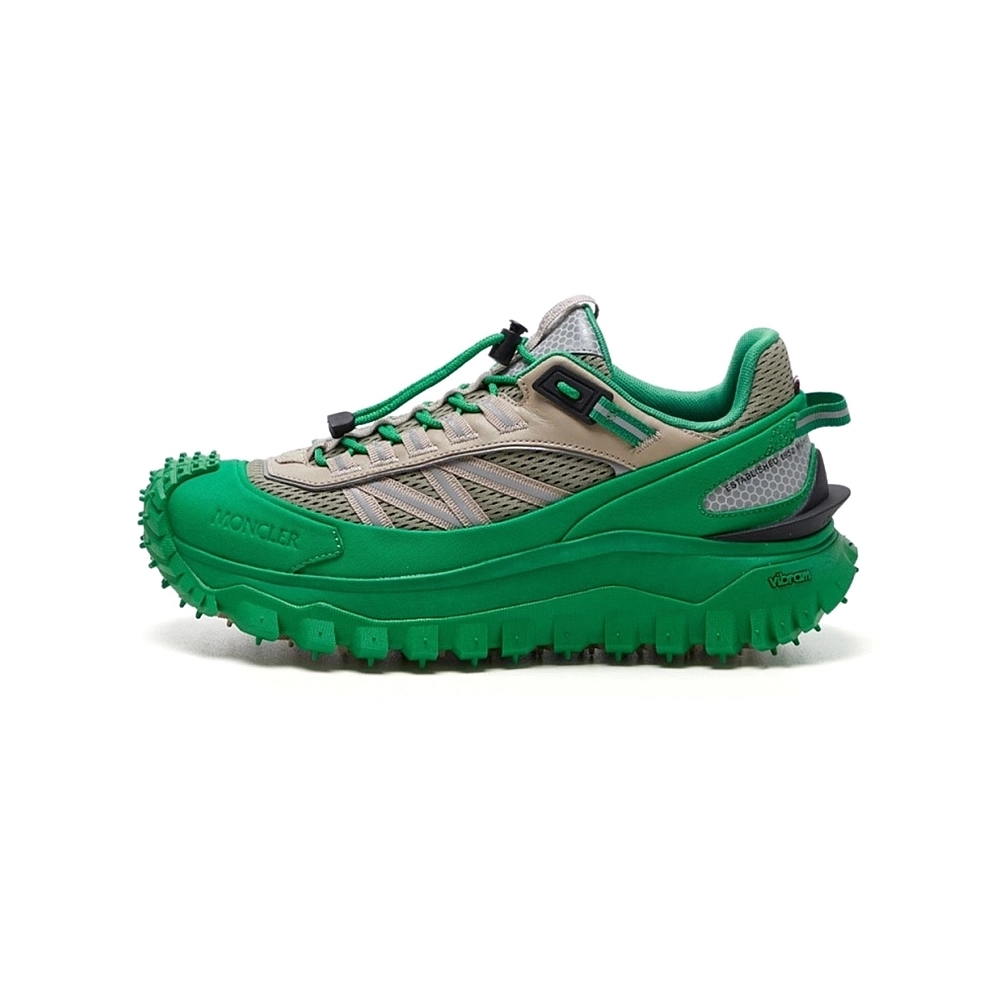 Moncler Trailgrip Low Light Beige Green,MONCLER SNEAKERS,Other Brand Reps Sneakers