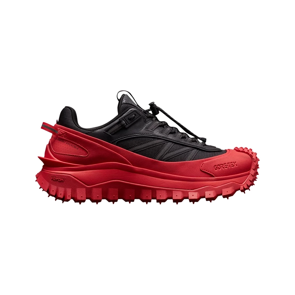 Moncler Trailgrip GORETEX Low Black Red,MONCLER SNEAKERS,Other Brand Reps Sneakers