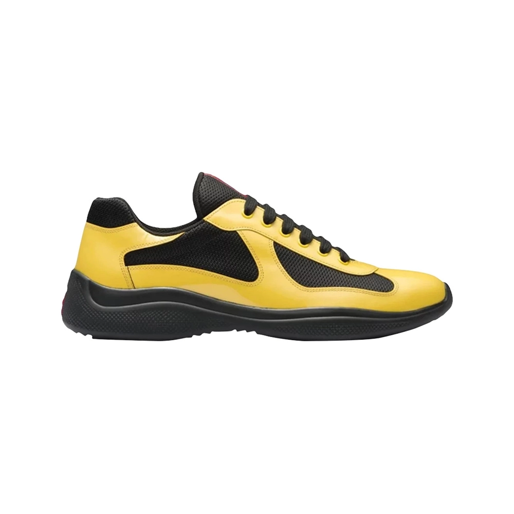 Prada Americas Cup Yellow Black,PRADA SNEAKER,Other Brand Reps Sneakers