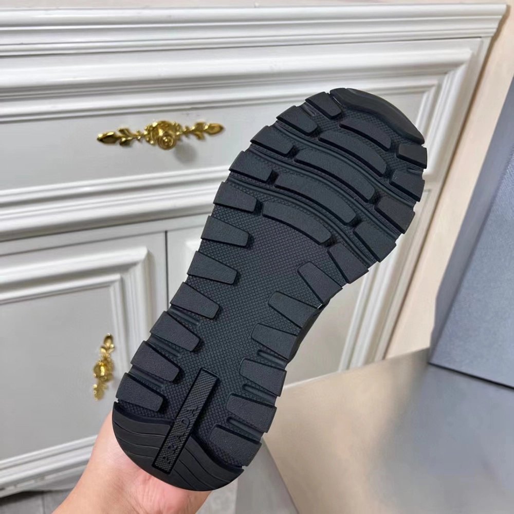 Prada Prax 1 Leather Low Top Black,PRADA SNEAKER,Other Brand Reps Sneakers