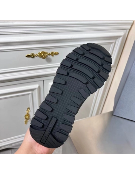 Prada Prax 1 Leather Low Top Black,PRADA SNEAKER,Other Brand Reps Sneakers