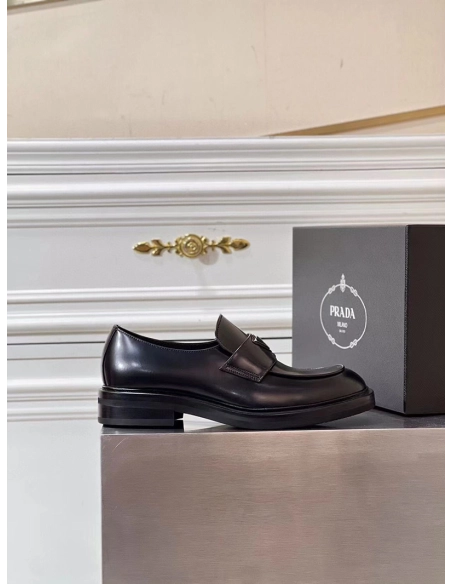 Prada leather loafers,PRADA SNEAKER,Other Brand Reps Sneakers