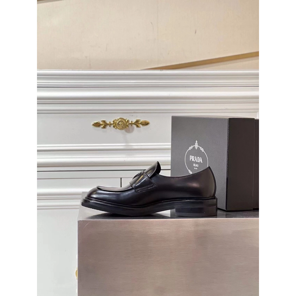 Prada leather loafers,PRADA SNEAKER,Other Brand Reps Sneakers