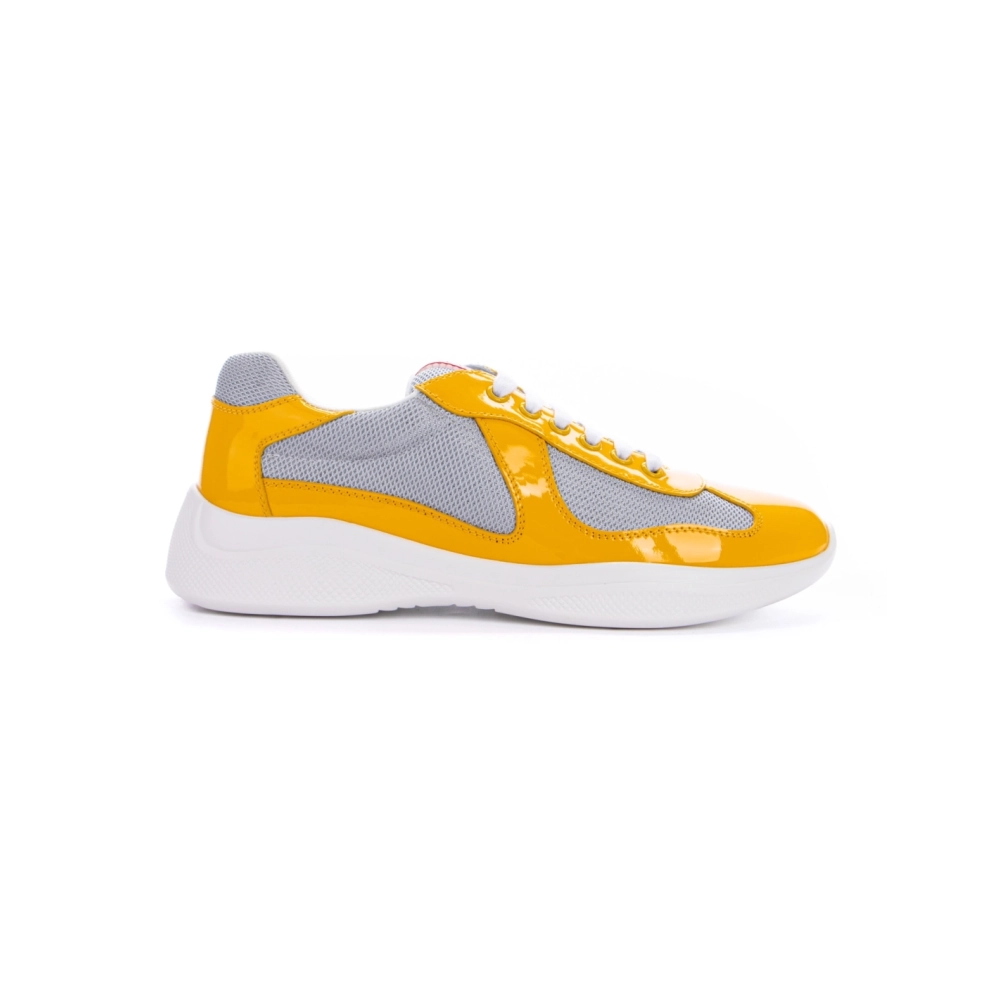 Prada Americas Cup Gold Silver,PRADA SNEAKER,Other Brand Reps Sneakers