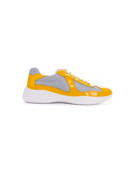 Prada Americas Cup Gold Silver,PRADA SNEAKER,Other Brand Reps Sneakers