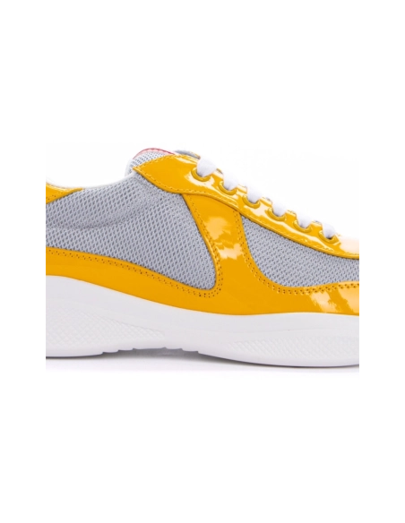 Prada Americas Cup Gold Silver,PRADA SNEAKER,Other Brand Reps Sneakers