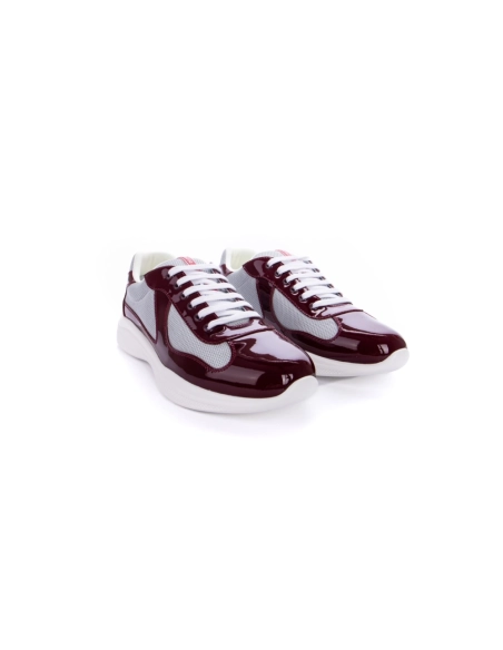 Prada Americas Cup sneakers brown,PRADA SNEAKER,Other Brand Reps Sneakers