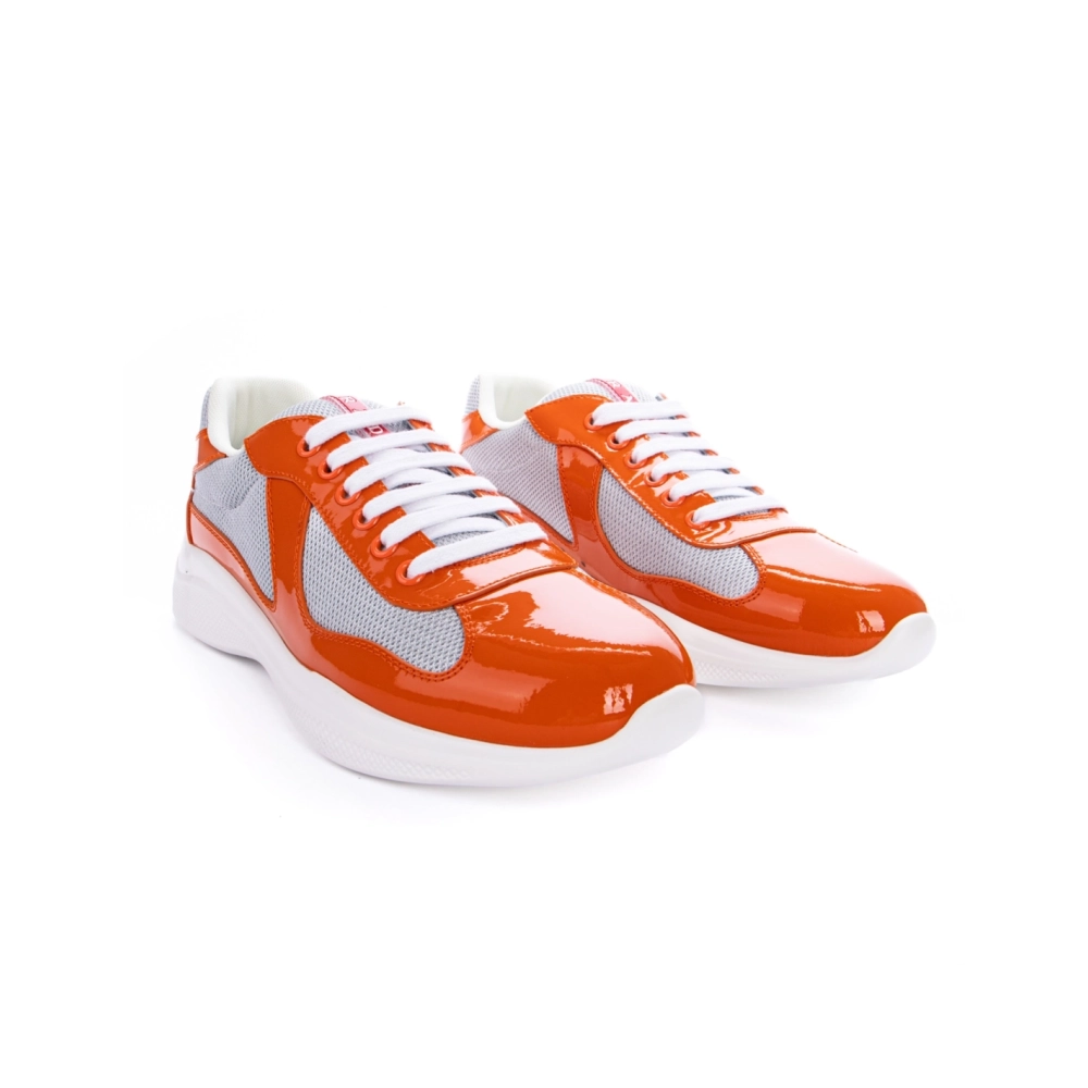 Prada Americas Cup sneakers Pumpkin,PRADA SNEAKER,Other Brand Reps Sneakers