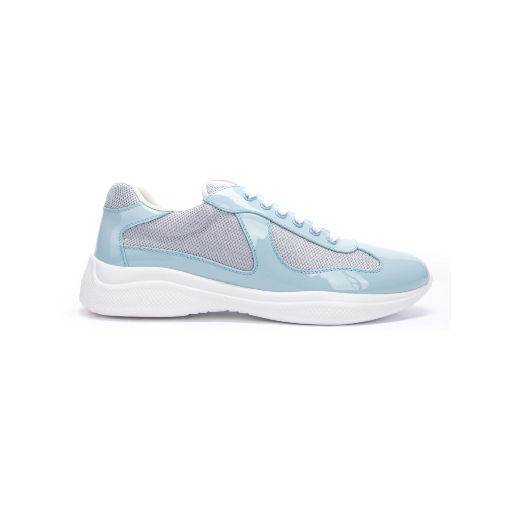 Prada Americas Cup sneakers Blue Silver,PRADA SNEAKER,Other Brand Reps Sneakers