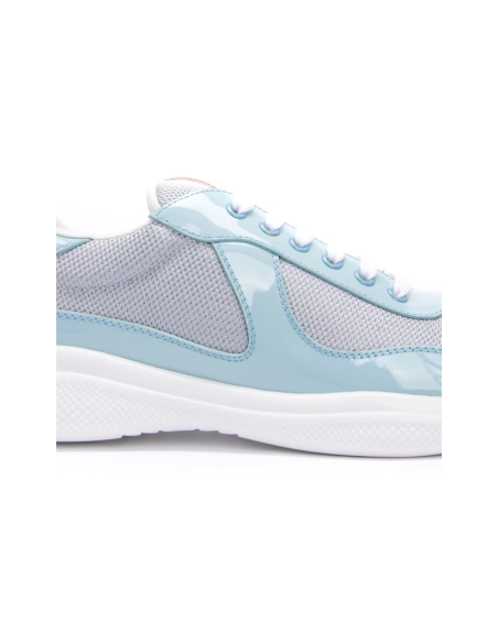 Prada Americas Cup sneakers Blue Silver,PRADA SNEAKER,Other Brand Reps Sneakers