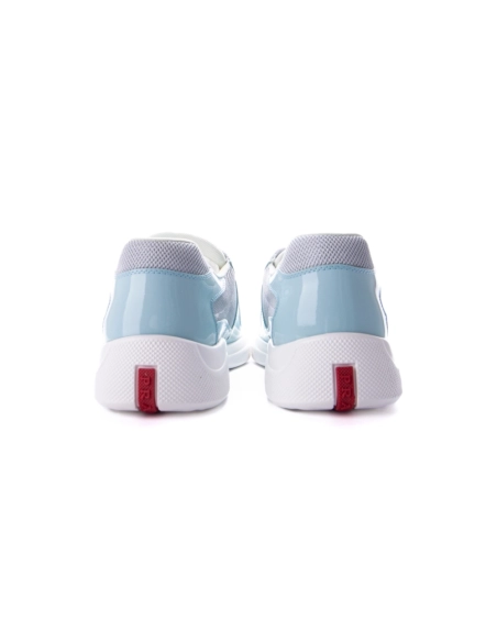 Prada Americas Cup sneakers Blue Silver,PRADA SNEAKER,Other Brand Reps Sneakers