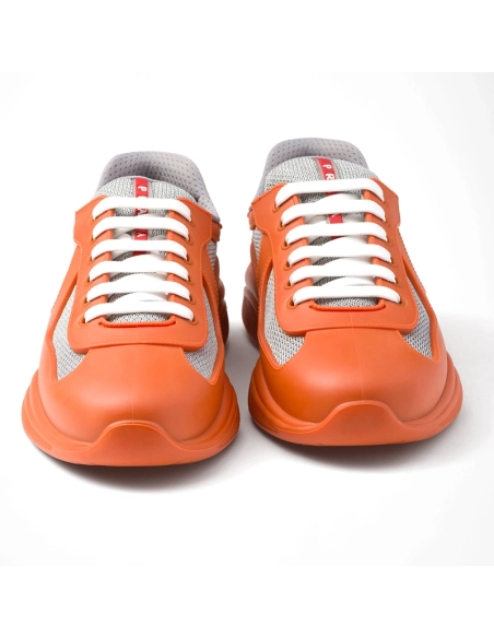 Prada Americas Cup Soft rubber and bike fabric sneakers,PRADA SNEAKER,Other Brand Reps Sneakers