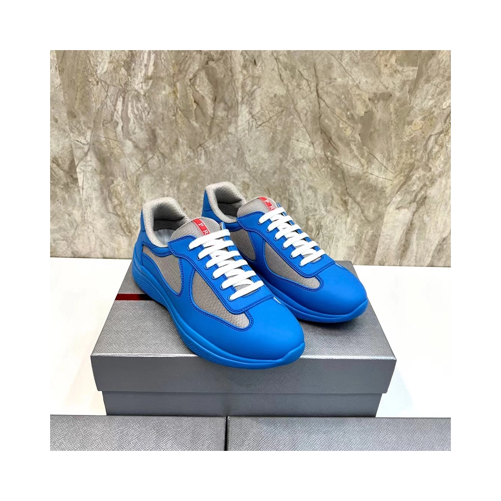 Prada Americas Cup Soft rubber and bike fabric sneakers,PRADA SNEAKER,Other Brand Reps Sneakers