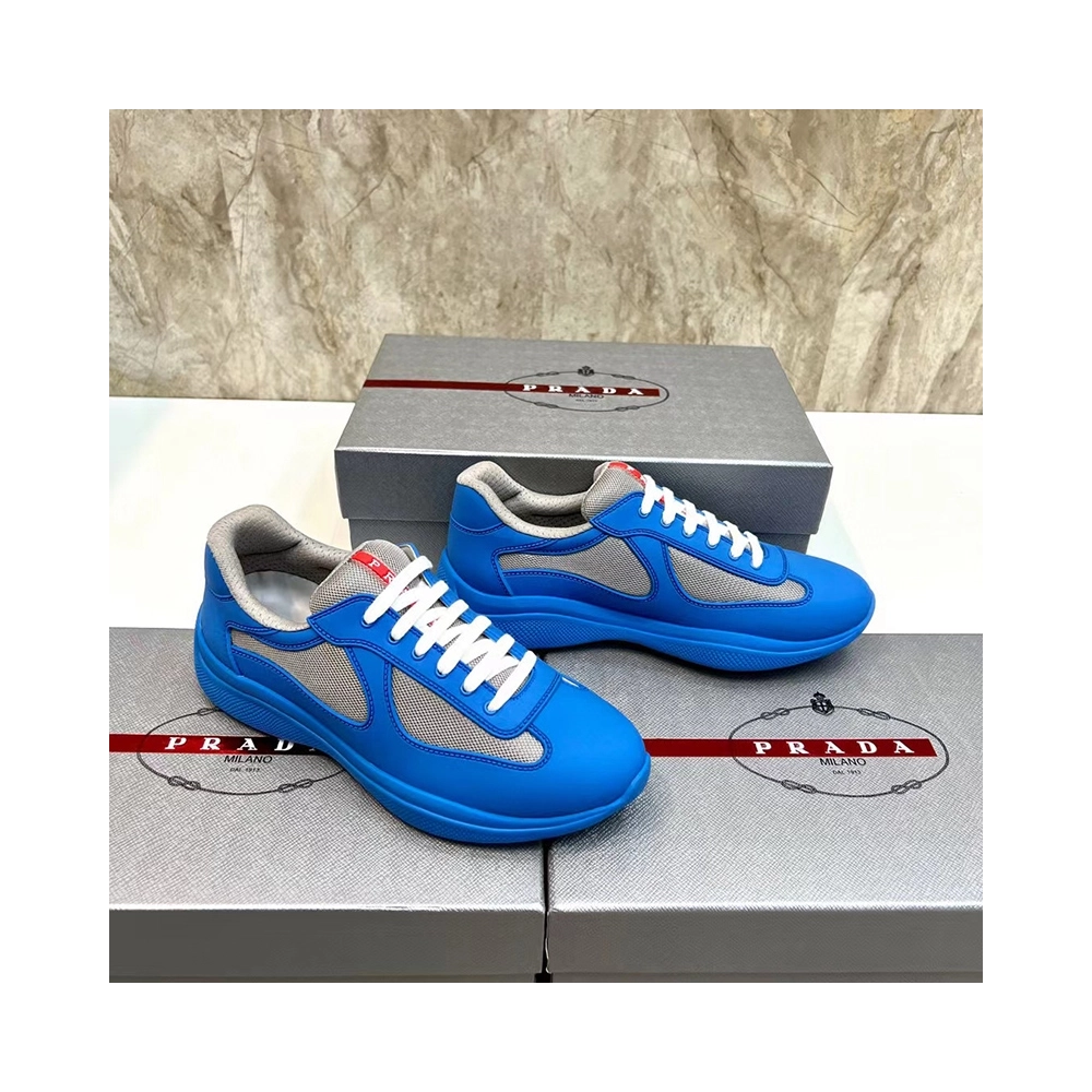 Prada Americas Cup Soft rubber and bike fabric sneakers,PRADA SNEAKER,Other Brand Reps Sneakers