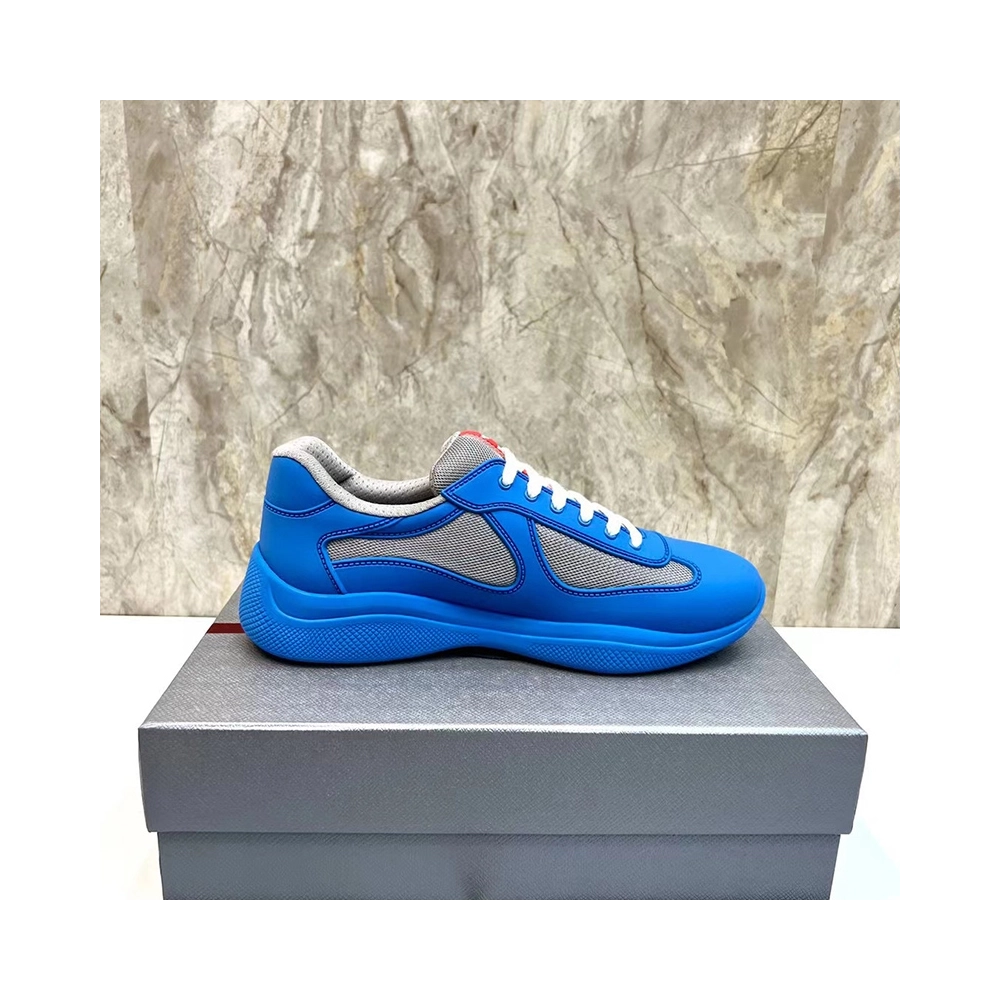 Prada Americas Cup Soft rubber and bike fabric sneakers,PRADA SNEAKER,Other Brand Reps Sneakers