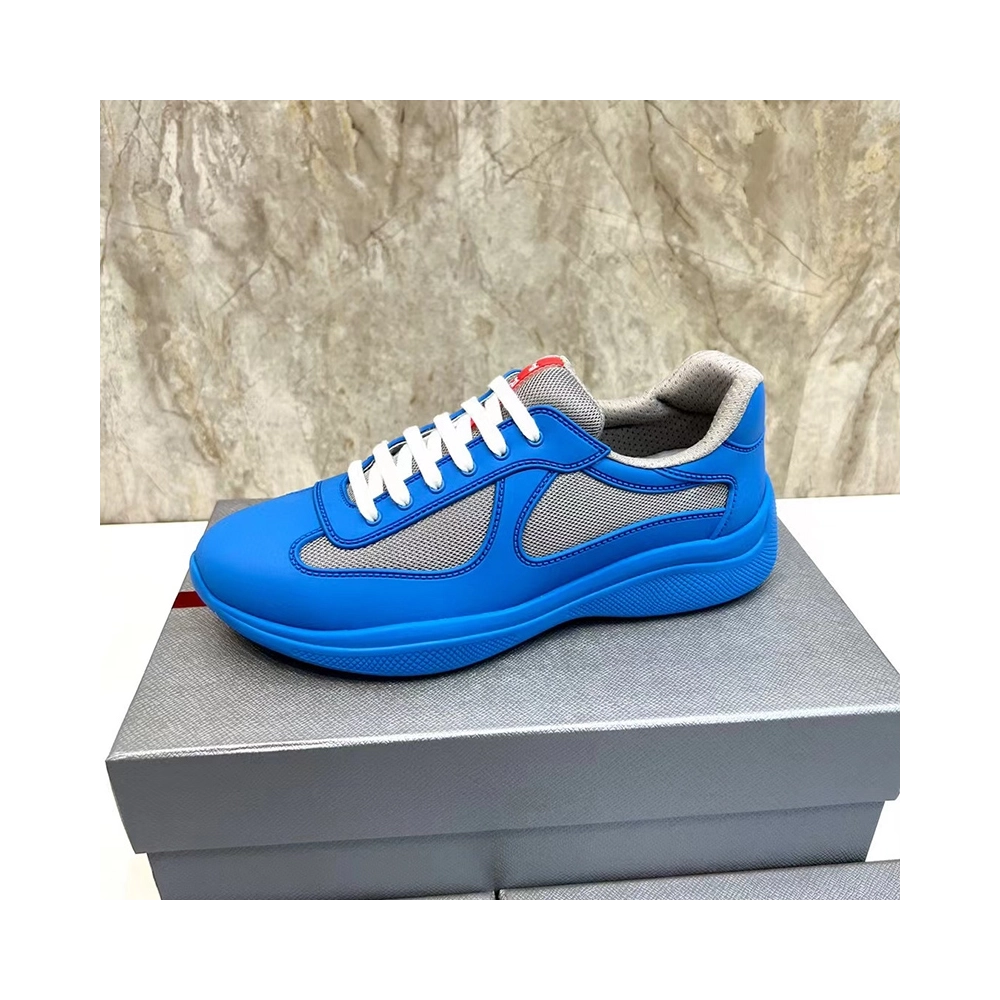 Prada Americas Cup Soft rubber and bike fabric sneakers,PRADA SNEAKER,Other Brand Reps Sneakers