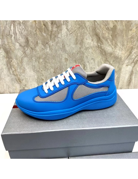 Prada Americas Cup Soft rubber and bike fabric sneakers,PRADA SNEAKER,Other Brand Reps Sneakers