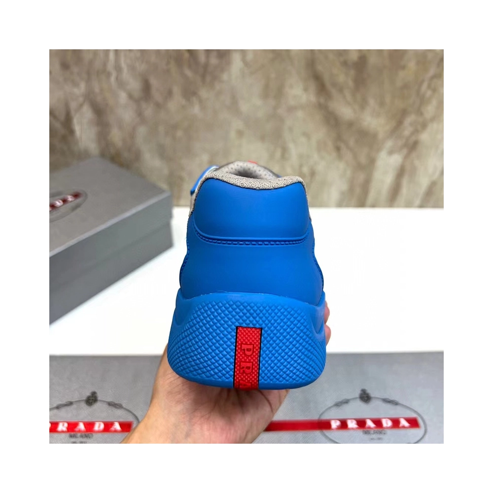 Prada Americas Cup Soft rubber and bike fabric sneakers,PRADA SNEAKER,Other Brand Reps Sneakers