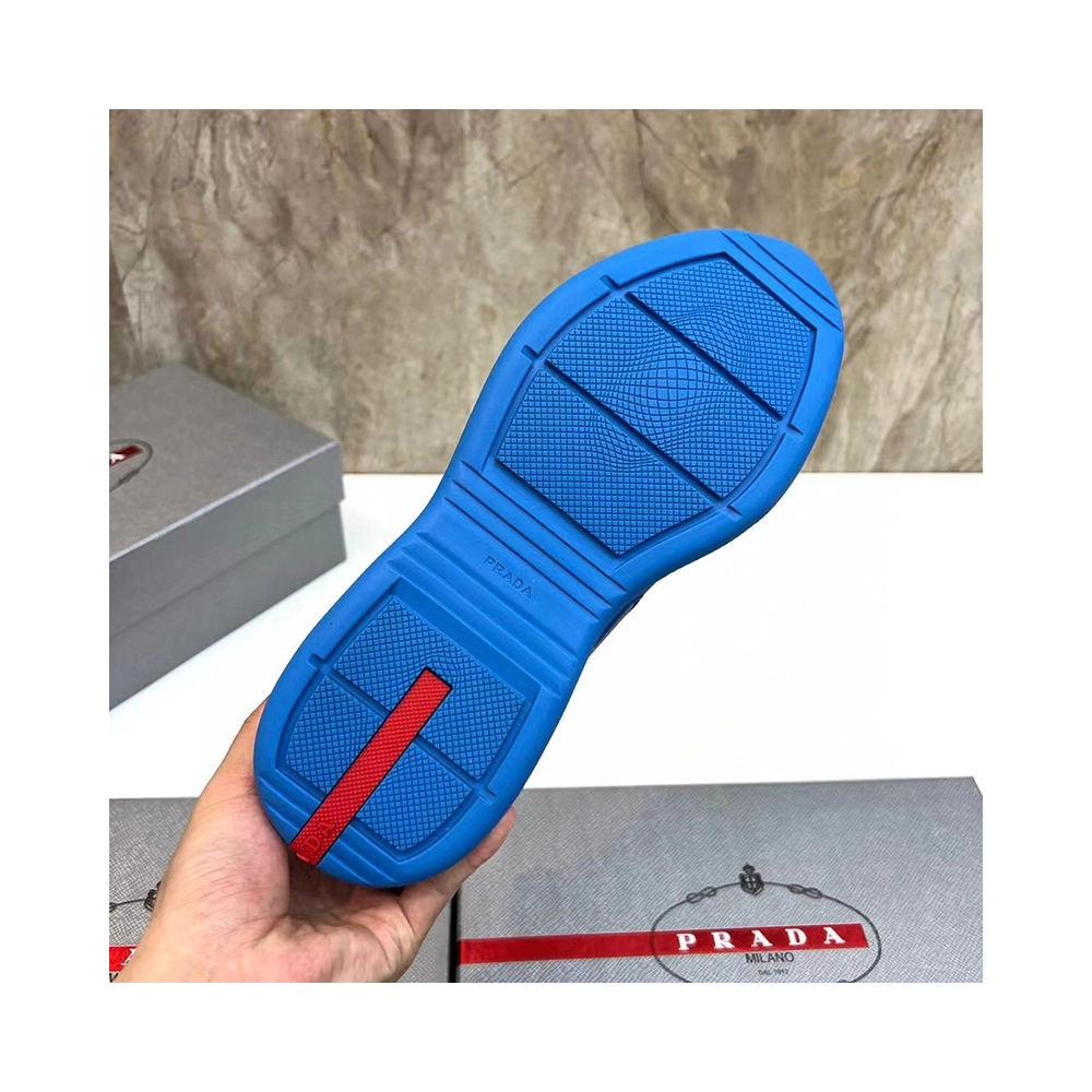Prada Americas Cup Soft rubber and bike fabric sneakers,PRADA SNEAKER,Other Brand Reps Sneakers