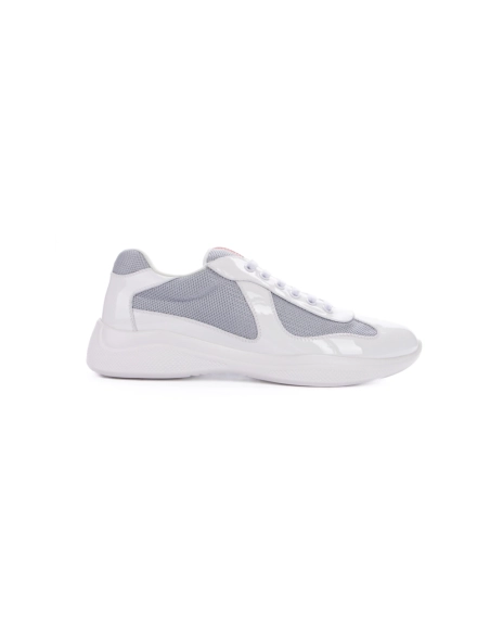 Prada Americas Cup White Silver,PRADA SNEAKER,Other Brand Reps Sneakers