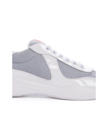 Prada Americas Cup White Silver,PRADA SNEAKER,Other Brand Reps Sneakers