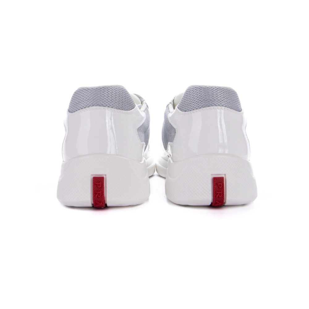 Prada Americas Cup White Silver,PRADA SNEAKER,Other Brand Reps Sneakers