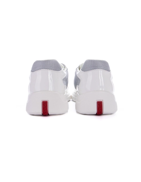 Prada Americas Cup White Silver,PRADA SNEAKER,Other Brand Reps Sneakers